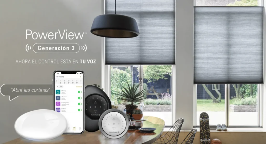 Presentamos nuestro sistema de cortinas inteligentes PowerView™ Generación 3 5 cortinas motorizadas powerview hunterdouglaspng optimized